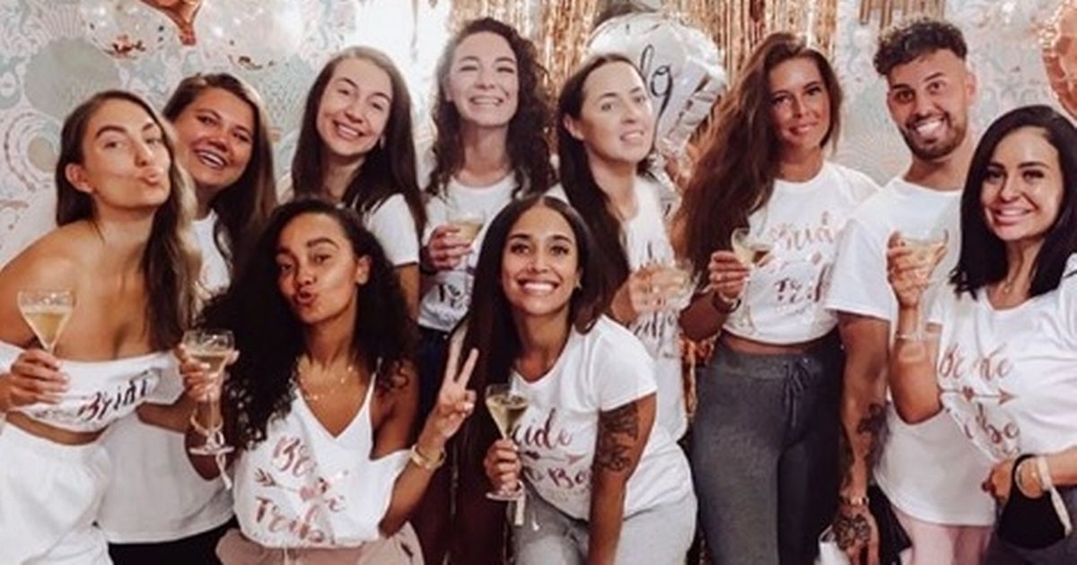 Little Mix’s Leigh-Anne Pinnock parties at boozy hen do in Ibiza