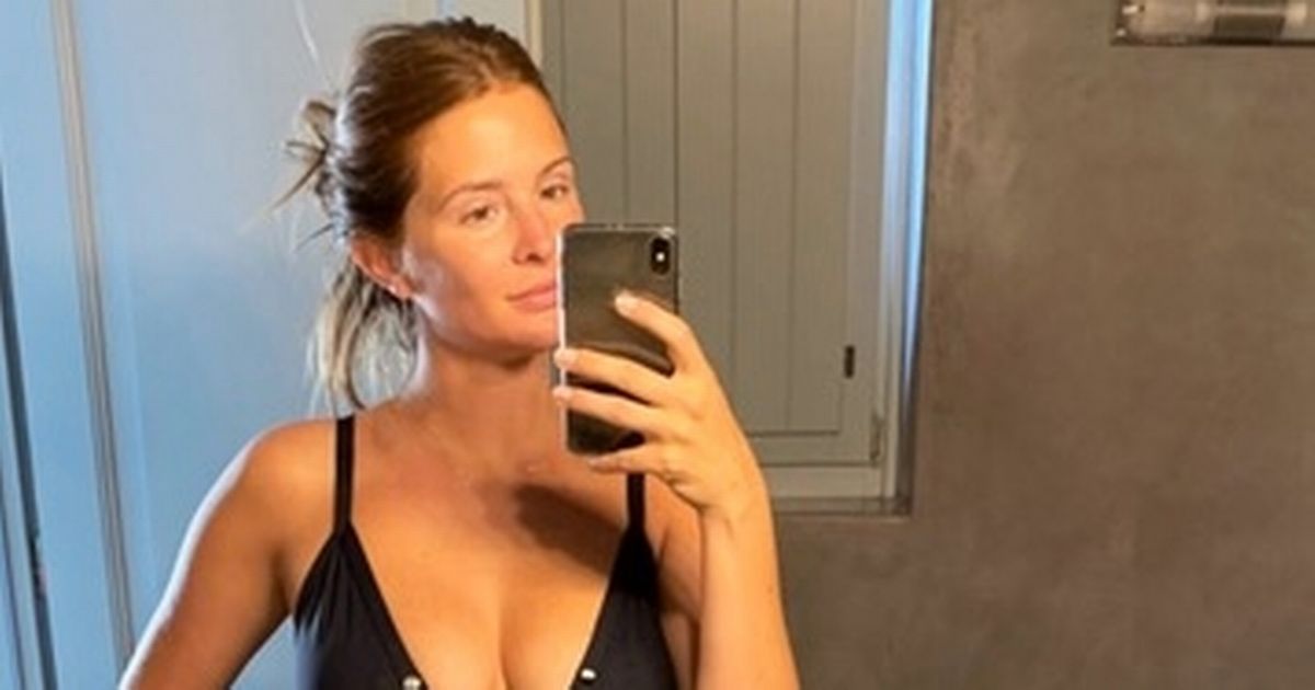 Millie Mackintosh embraces post baby body by showing cellulite in swimsuit