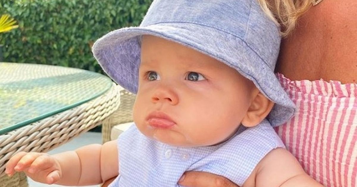 Lucy Mecklenburgh’s baby Roman is the double of his dad Ryan Thomas in cute snap