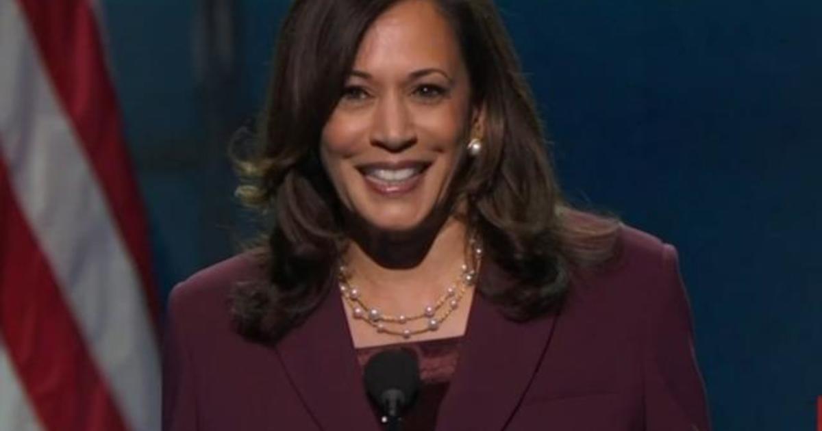 Kamala Harris says “we have got to do the work” after accepting historic VP nomination