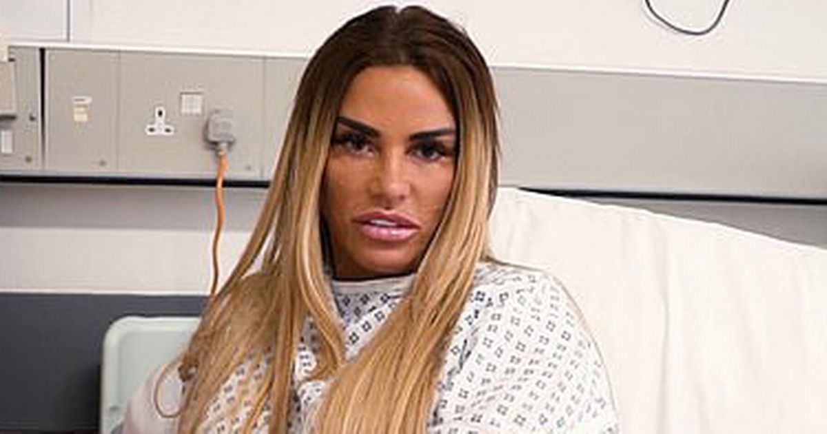 Katie Price warned broken feet will ‘never heal’ unless she keeps legs in air