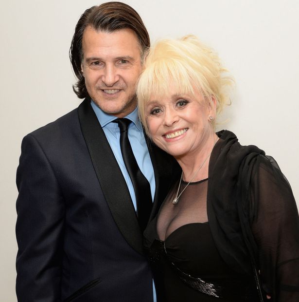 Barbara Windsor with her husband Scott Mitchell