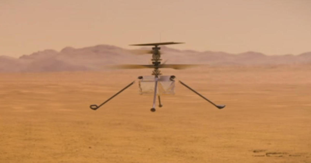 Mars helicopter reaches “big milestone” on flight to planet