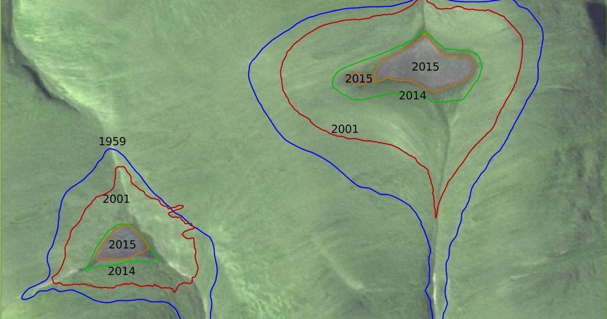 Canada ice caps formed roughly 5,000 years ago are completely gone