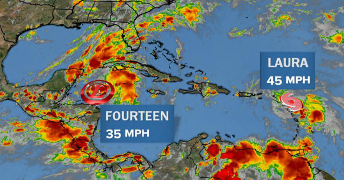 Two powerful storms threaten Florida, Gulf Coast next week