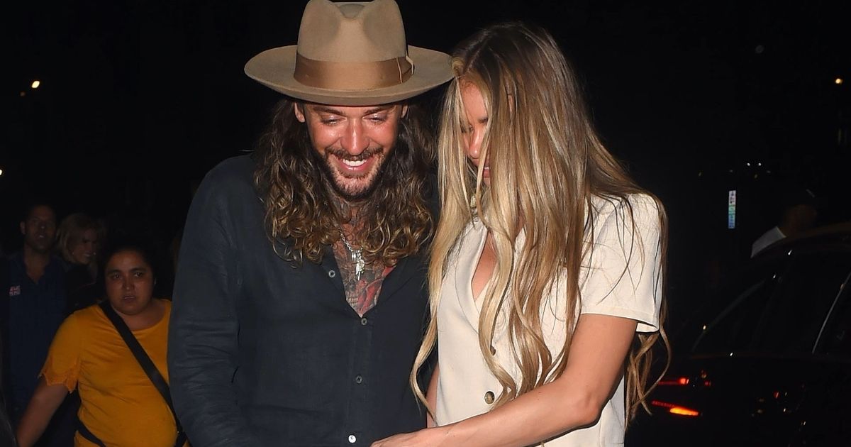 Chloe Sims and Pete Wicks enjoy cosy night out together in London’s Mayfair