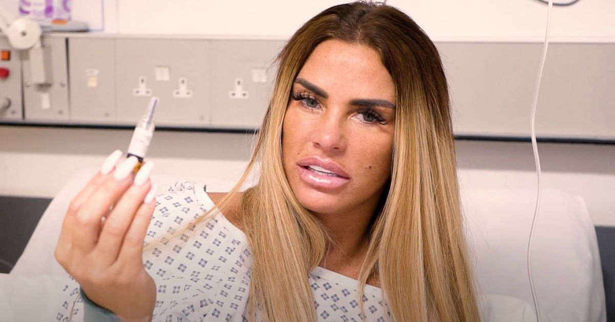 Katie Price injects herself with meds in honest vlog just moments after surgery