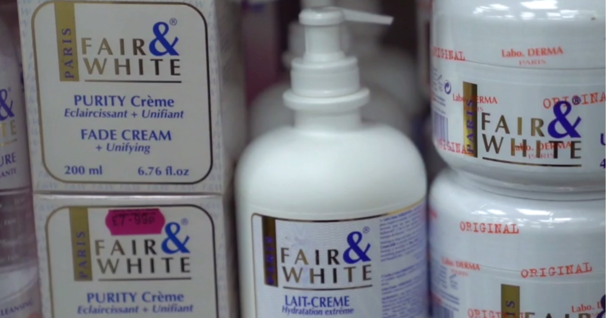 Companies “need to ban” skin-lightening creams, activist says