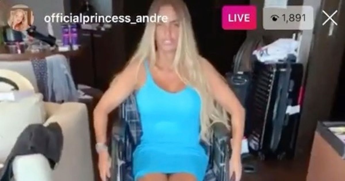 Katie Price furiously denies that her broken feet is cover up for bunion surgery