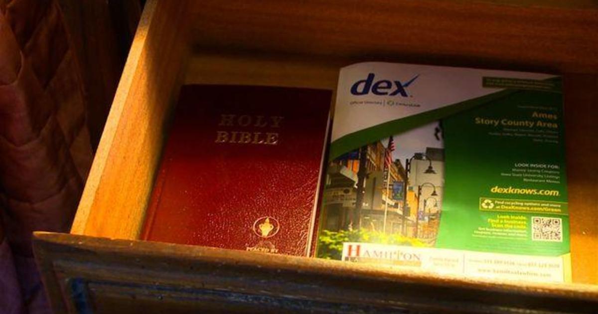 Bibles removed from Iowa State Univ. hotel