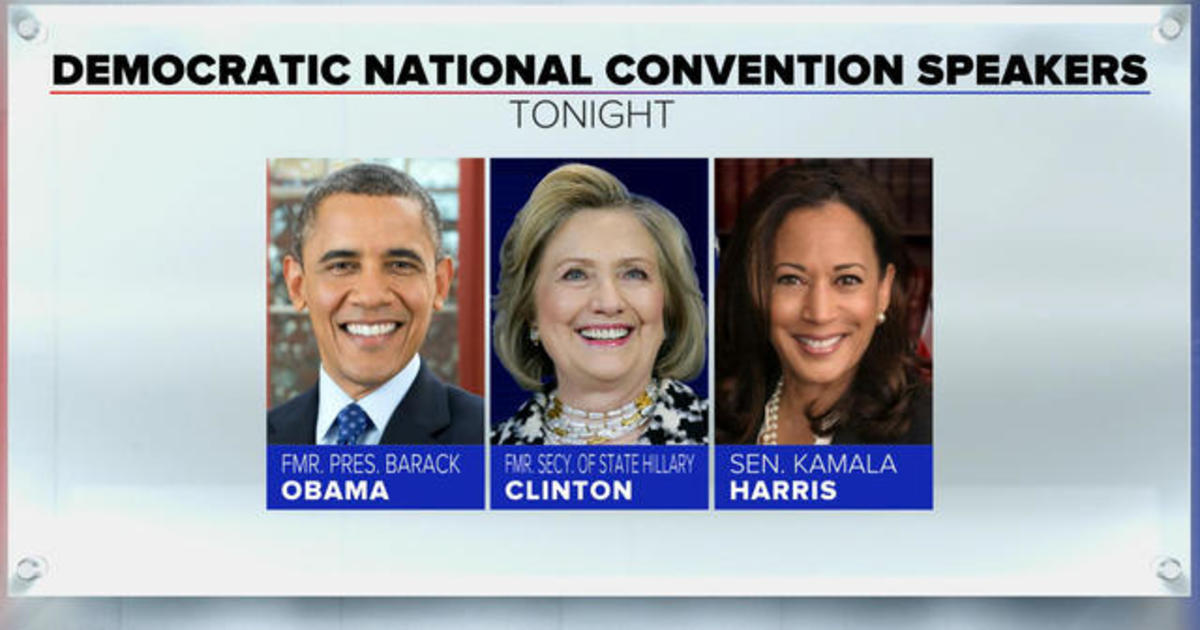 Trio of firsts to speak at third night of DNC