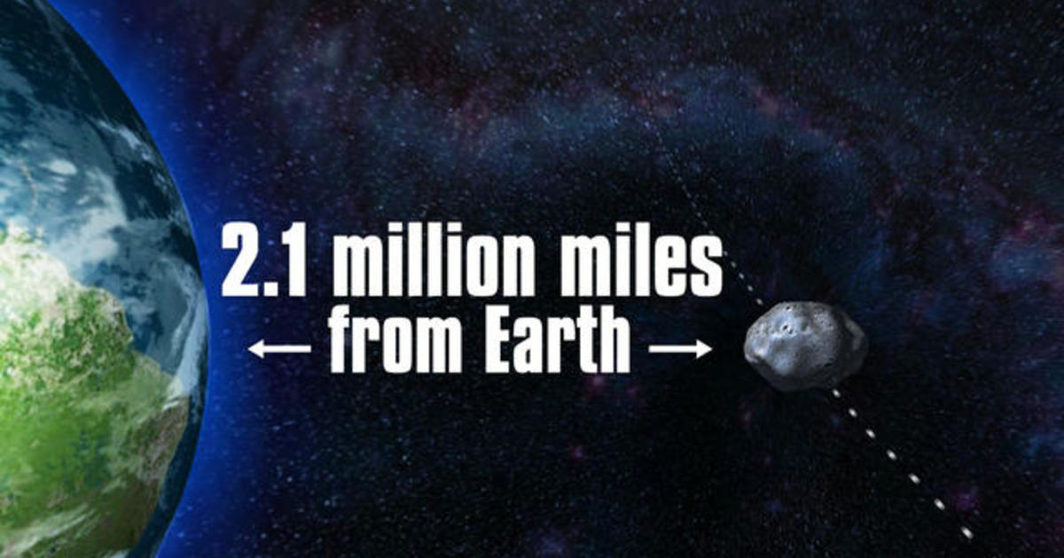 Asteroid zips by Earth at 27,000 mph