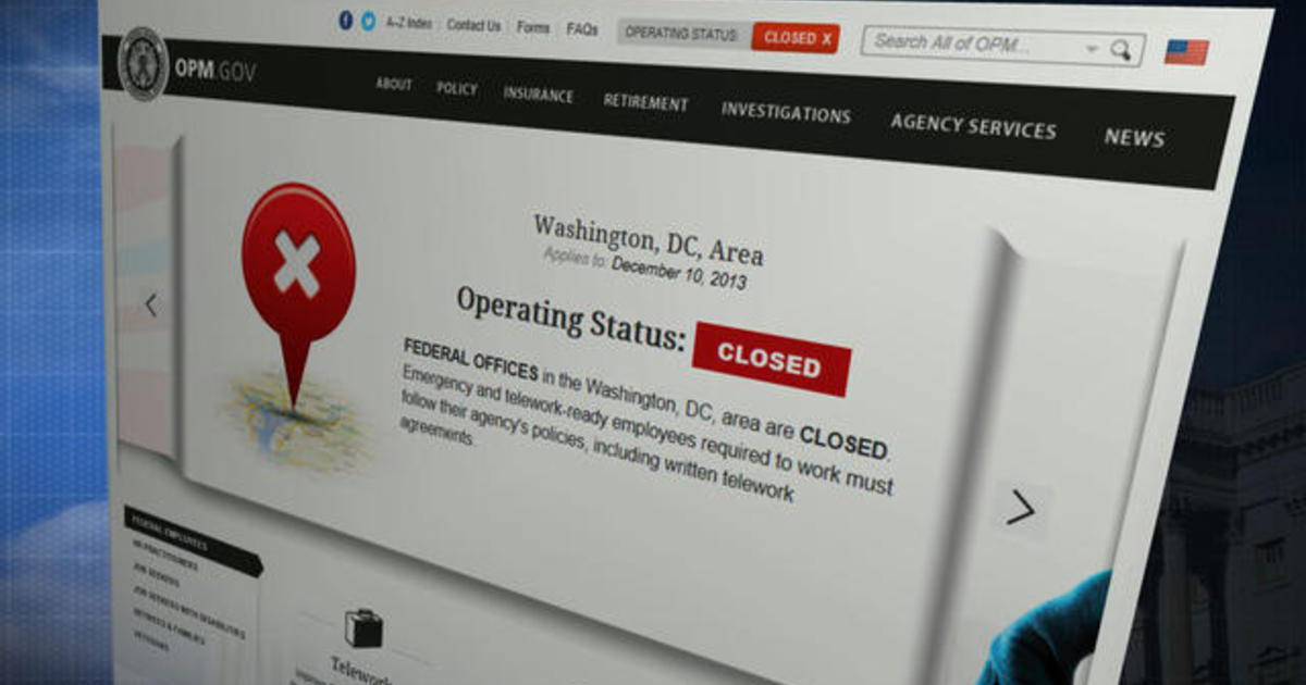 Snow closes federal offices in D.C.