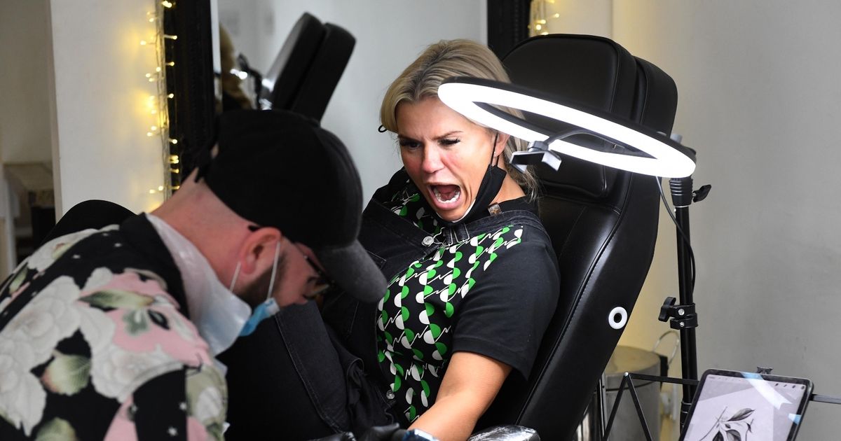 Kerry Katona covers up George Kay tattoo with new ink job in a bid to move on