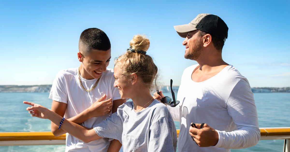 Inside Peter Andre’s whirlwind one-day trip to France with Princess and Junior