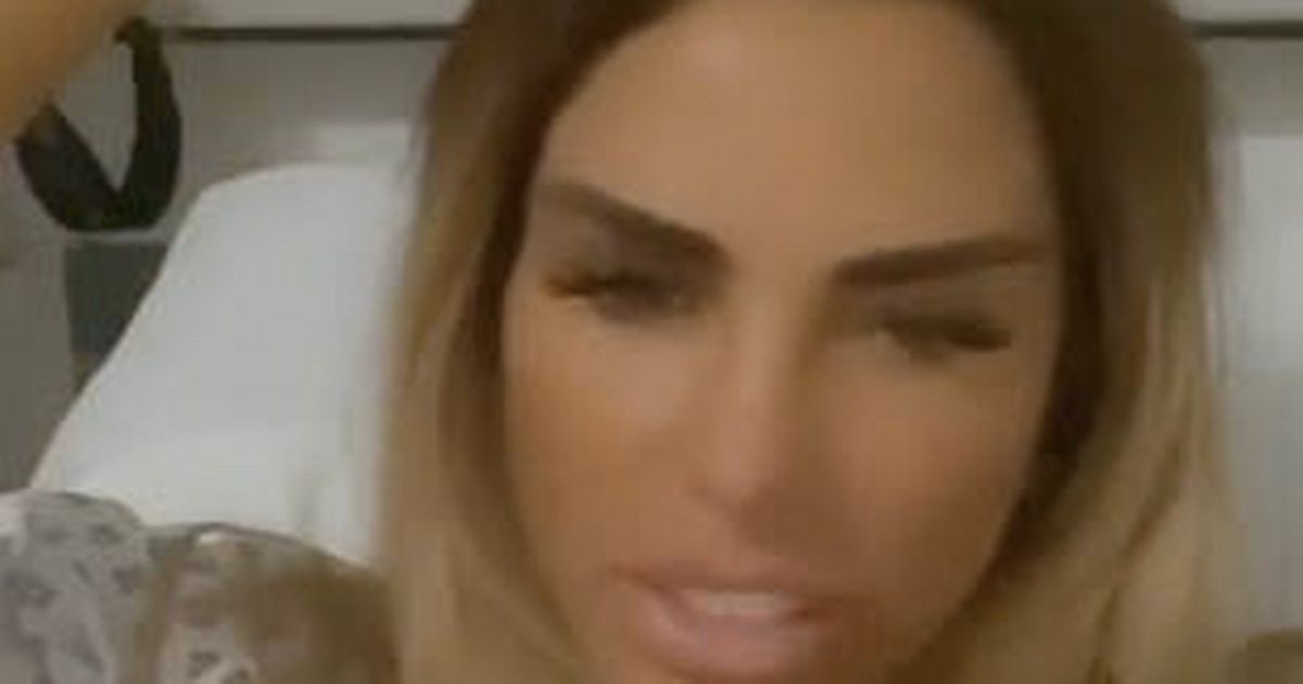 Katie Price endures sleepless night as surgery pain keeps her awake