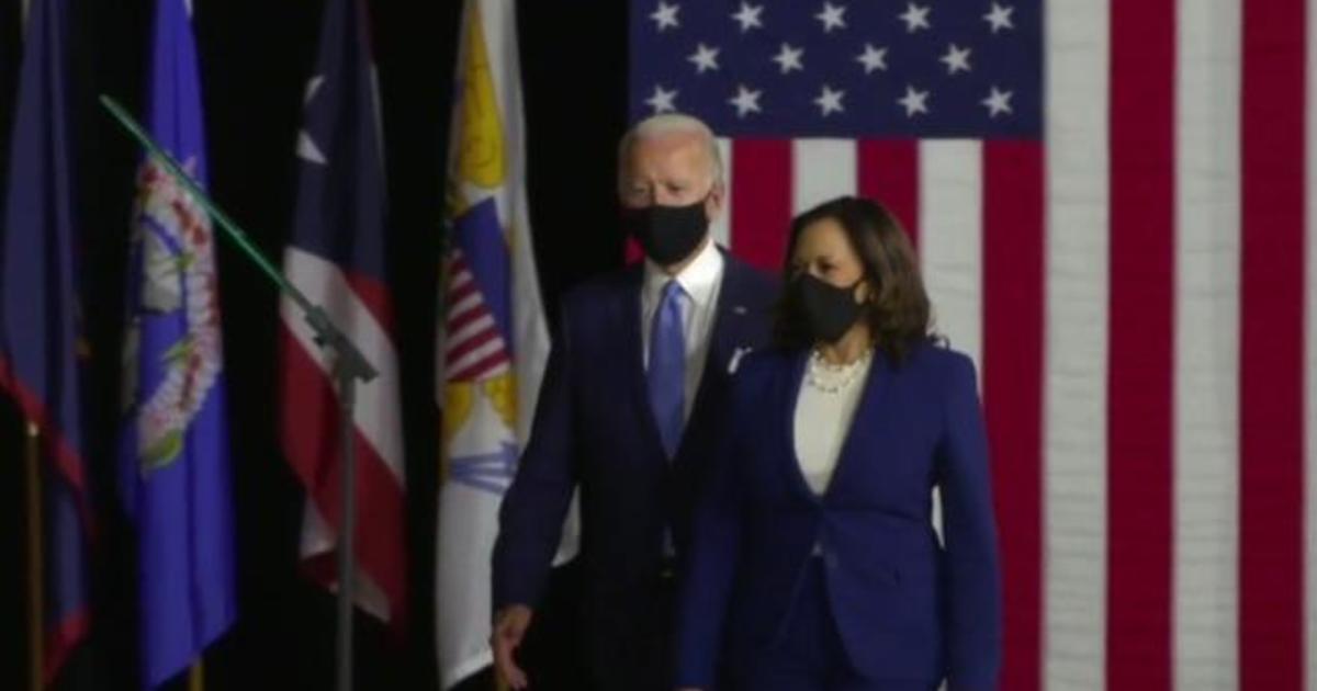 Joe Biden and Kamala Harris use campaign debut to launch attacks against President Trump