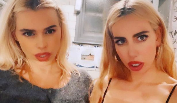 Billie and Elle Piper play sisters in I Hate Suzie