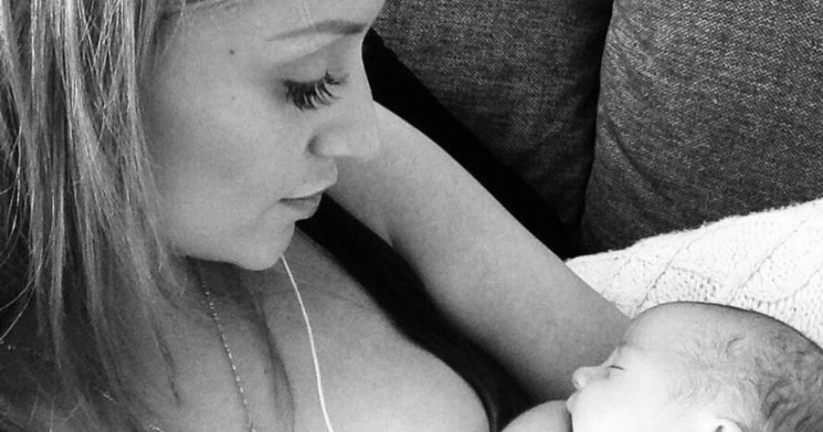 Catherine Tyldesley on why she had to stop breastfeeding her son after six weeks