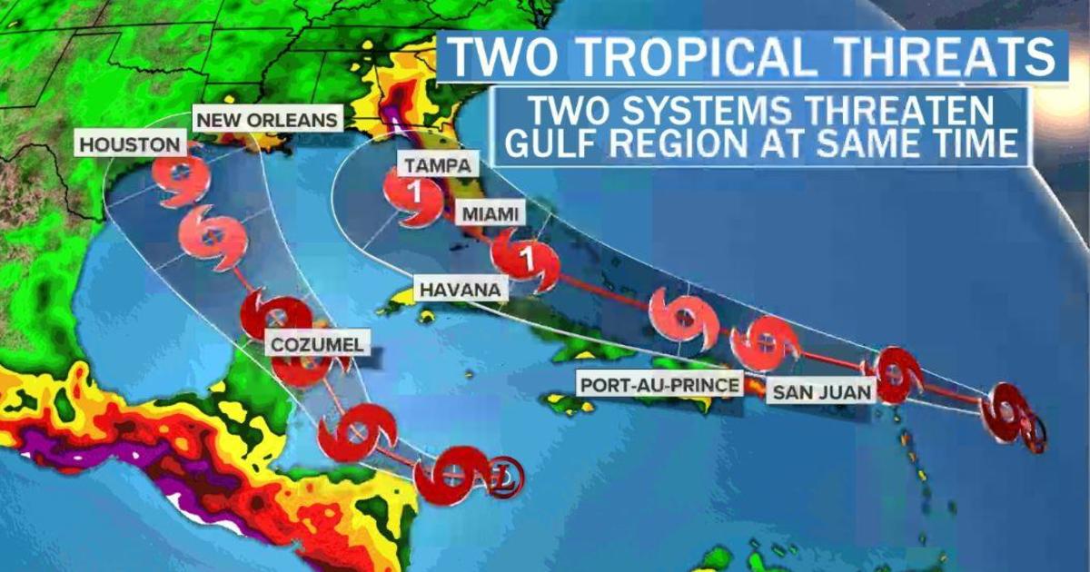 Two new tropical weather systems could threaten the U.S.