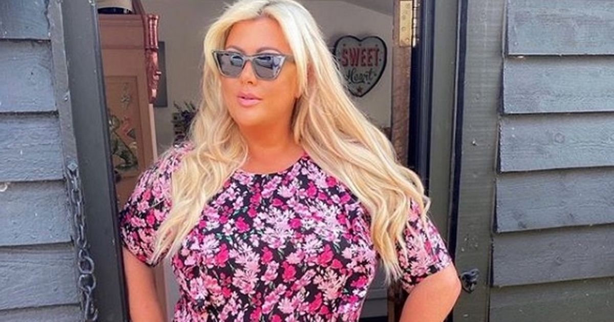 Gemma Collins shows off her slim waist in bargain £14 dress from Tesco