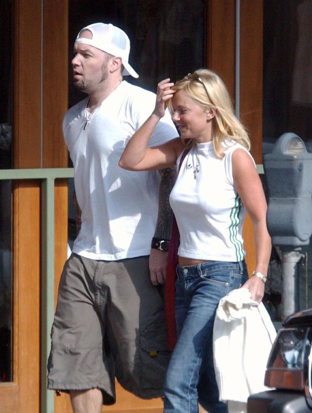 Fred Durst and Geri Halliwell in London