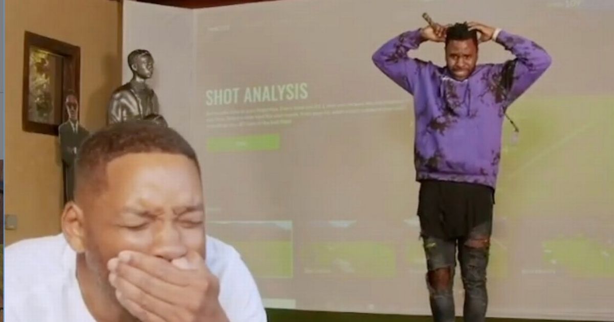 Will Smith gets his teeth knocked out by Jason Derulo as golf game goes wrong