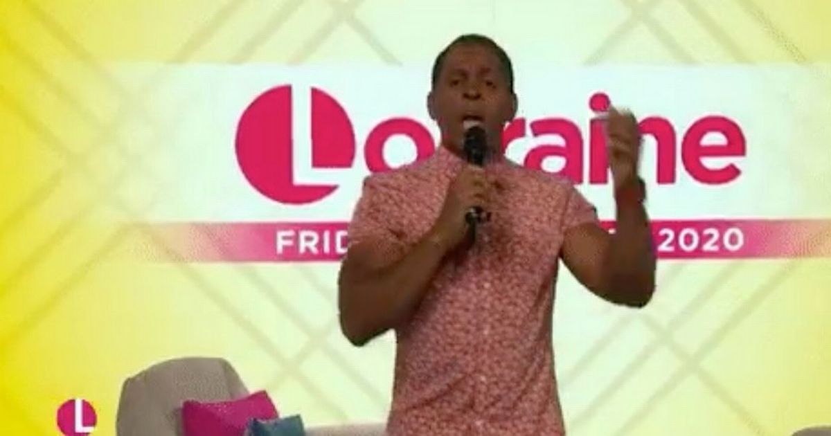 Andi Peters fumes as he’s left in darkness on final Lorraine