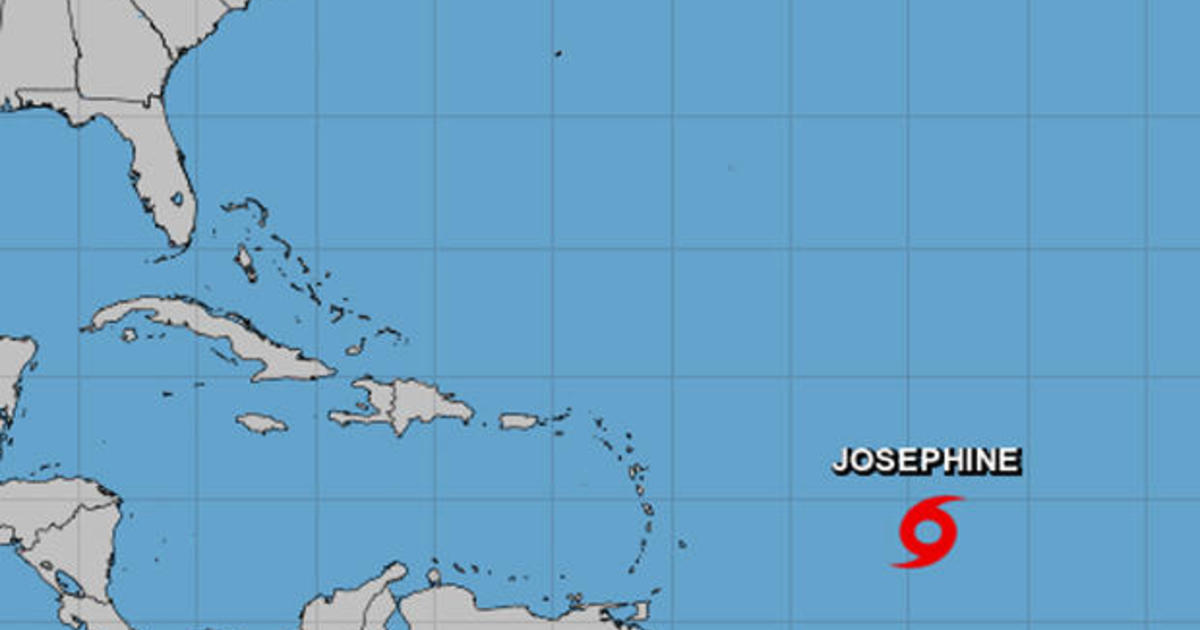 Tropical Storm Josephine forms in Atlantic Ocean