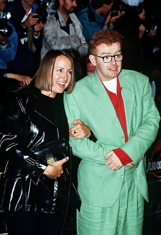 CHRIS EVANS & WIFE CAROL MCGIFFIN