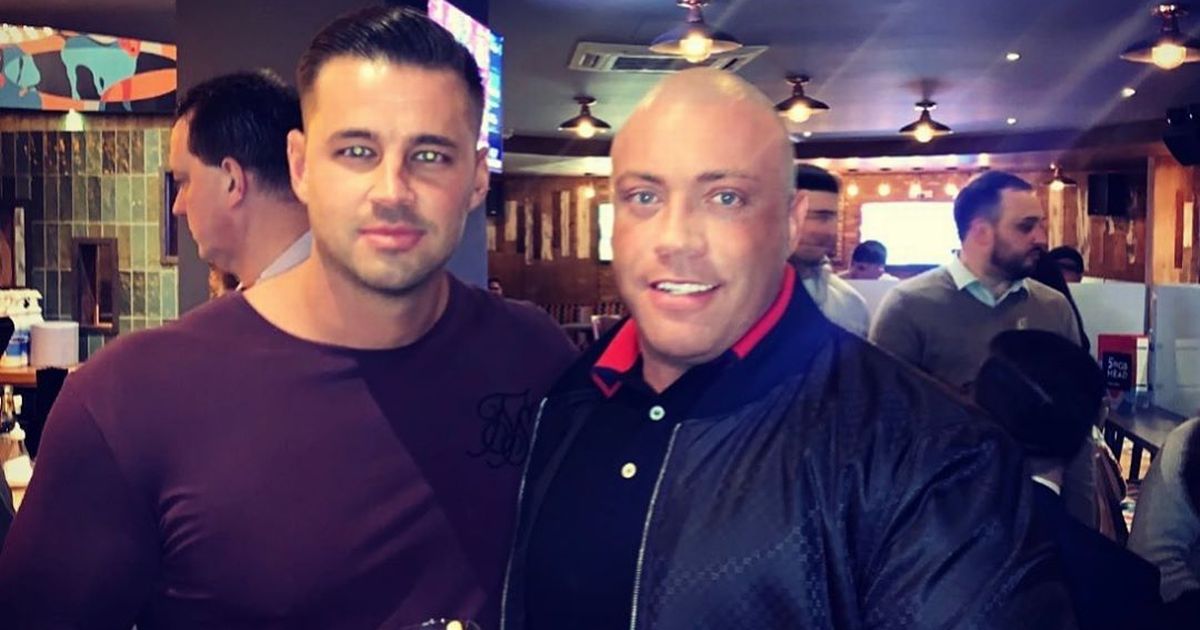 Katie Price’s beau Carl Woods poses with ‘drugs-gang leader’ friend ‘The Beast’