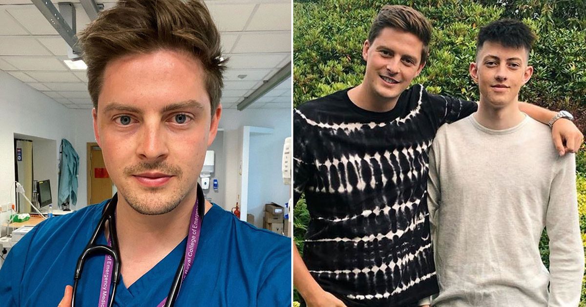 Dr Alex George back at work on NHS frontline following brother’s tragic death