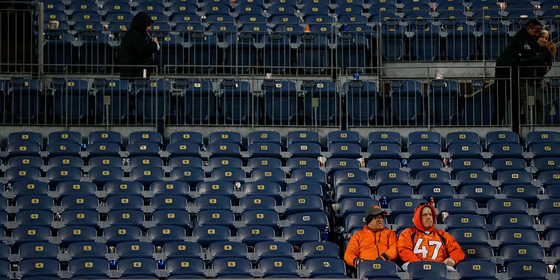 Broncos, Lions playing early games without fans