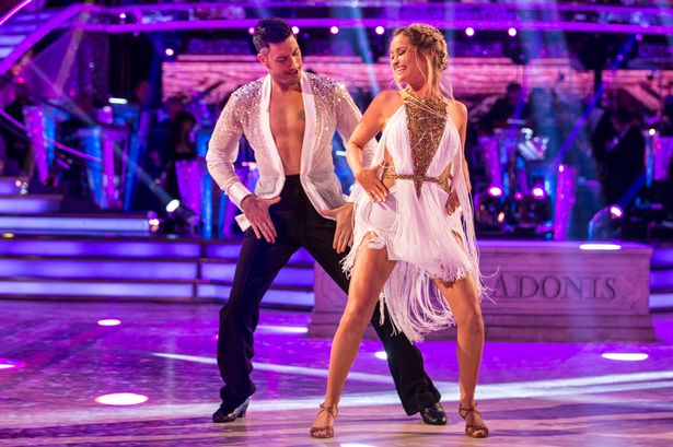 Laura Whitmore partnered with Strictly professional Giovanni Pernice in 2016