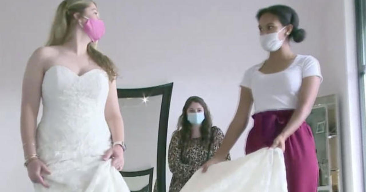 Bridal shop gives free wedding gowns to medical workers