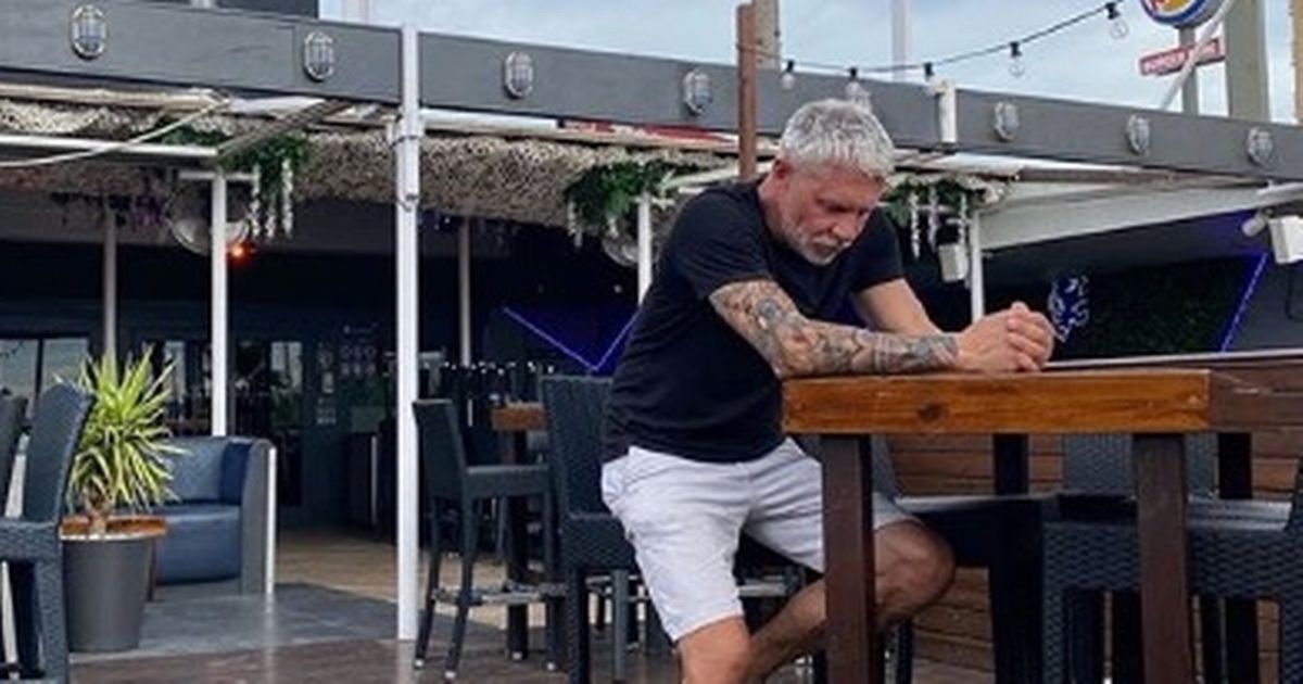 Wayne Lineker seen slumped in misery after being forced to close Ibiza clubs