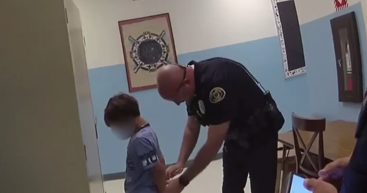 Video shows 8-year-old arrested at school