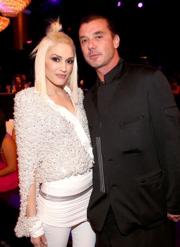 Recording artists Gwen Stefani (L) and Gavin Rossdale attend the PEOPLE Magazine Awards at The Beverly Hilton Hotel