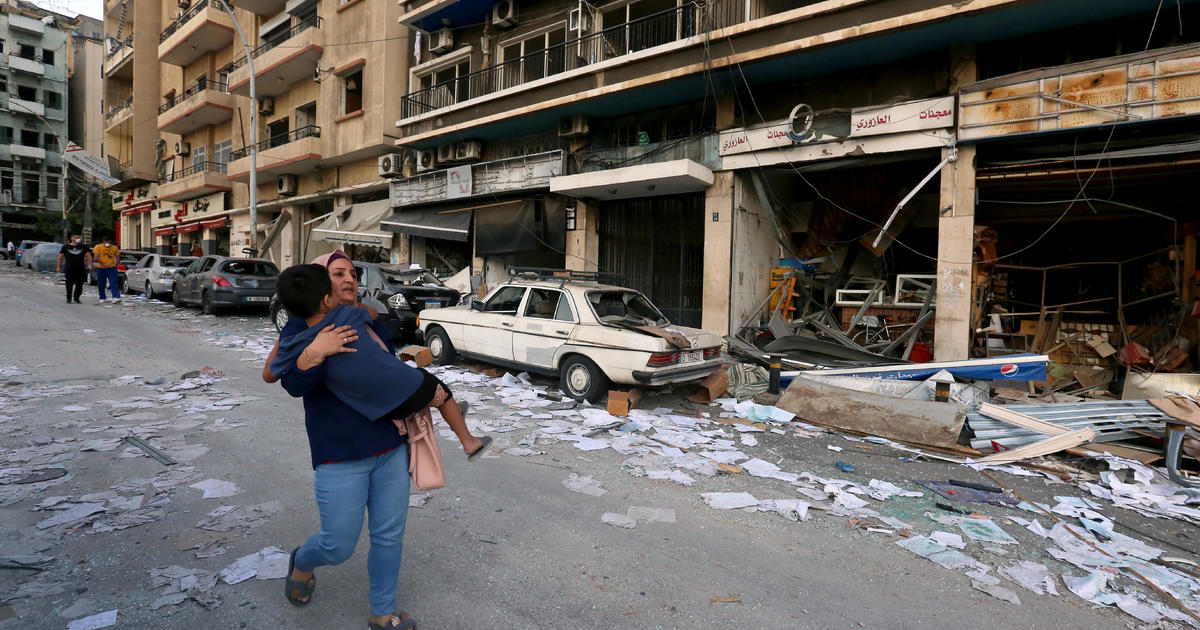 “Beirut is gone”: Residents emerge from rubble stunned and wounded