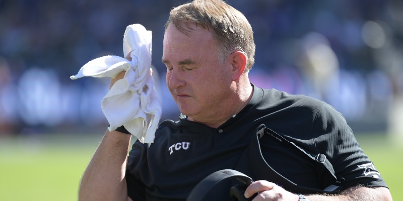 TCU’s Gary Patterson apologizes for repeating racial slur