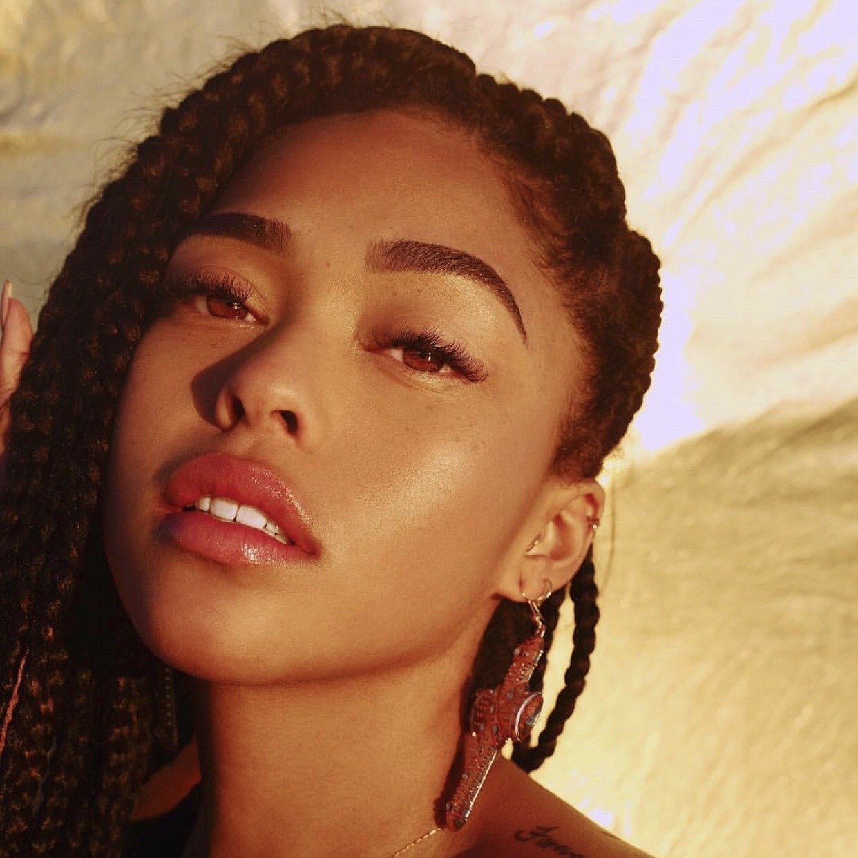 Jordyn Woods Puts Her Best Assets On Display And Receives Compliments From Her Fans