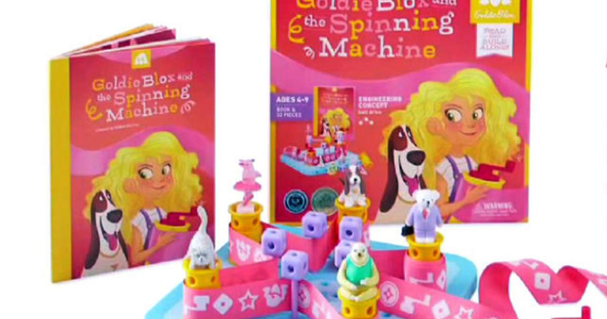 GoldieBlox designing toys for girls to disrupt the pink aisle