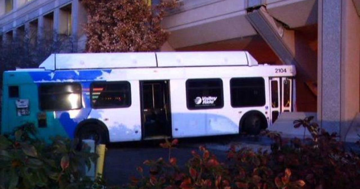 Bus crash caught on tape