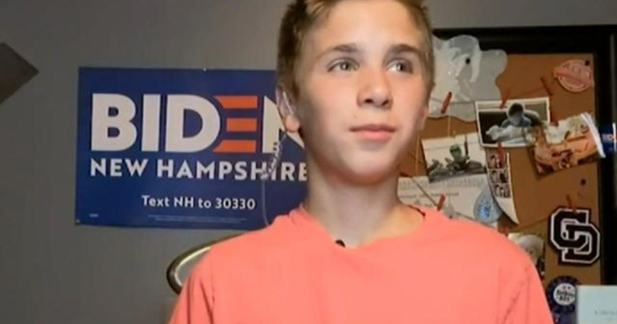 13-year-old speaks at DNC about bond with Biden over stutter