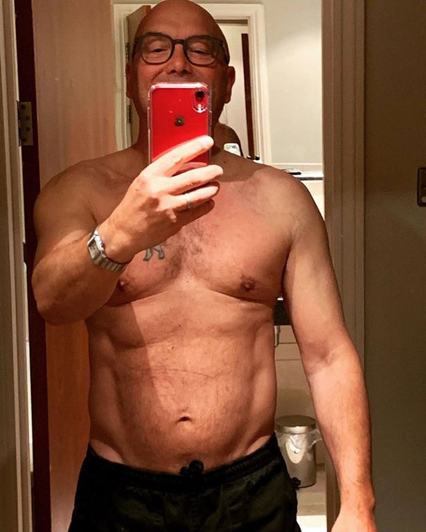 Masterchef star Greg Wallace's ripped body transformation after three stone weight loss