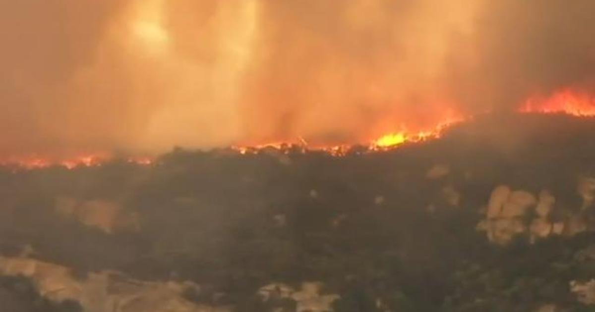 Strong winds expected in California as record heat fuels wildfires