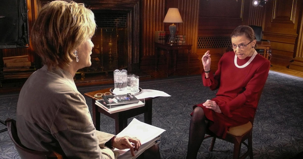 Ruth Bader Ginsburg on 60 Minutes in 2008