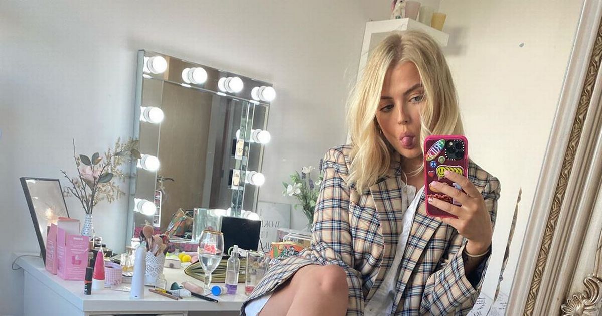 Newly-single Lucy Fallon stuns in a mini dress amid Joe Weller romance rumours