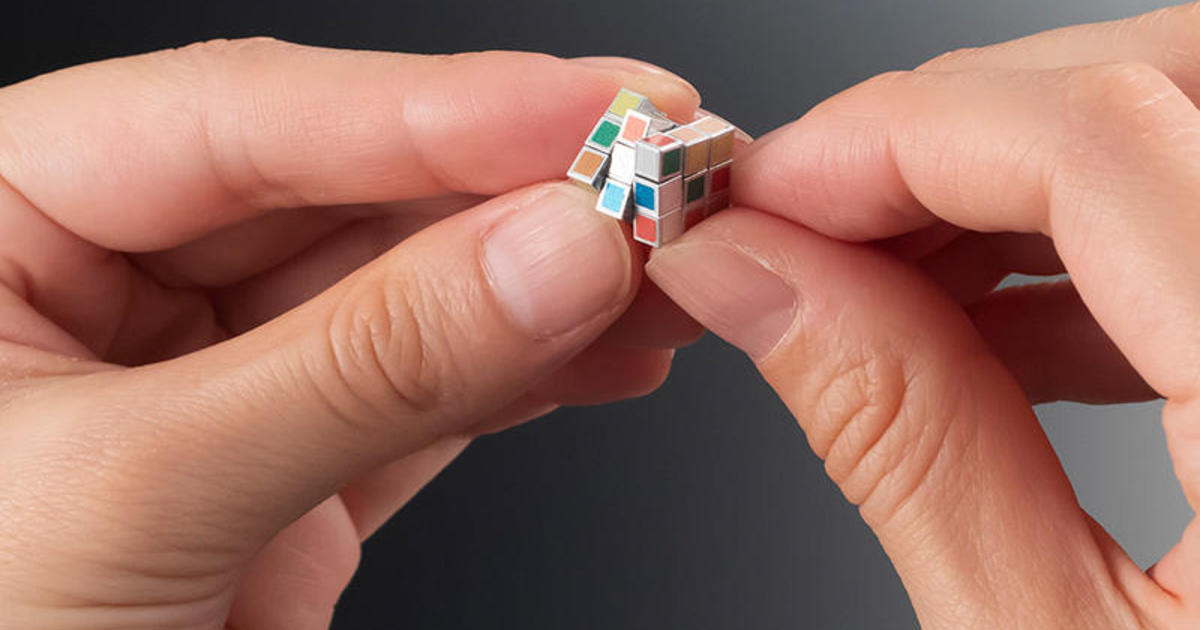 World’s smallest Rubik’s Cube on sale, with a puzzling price tag