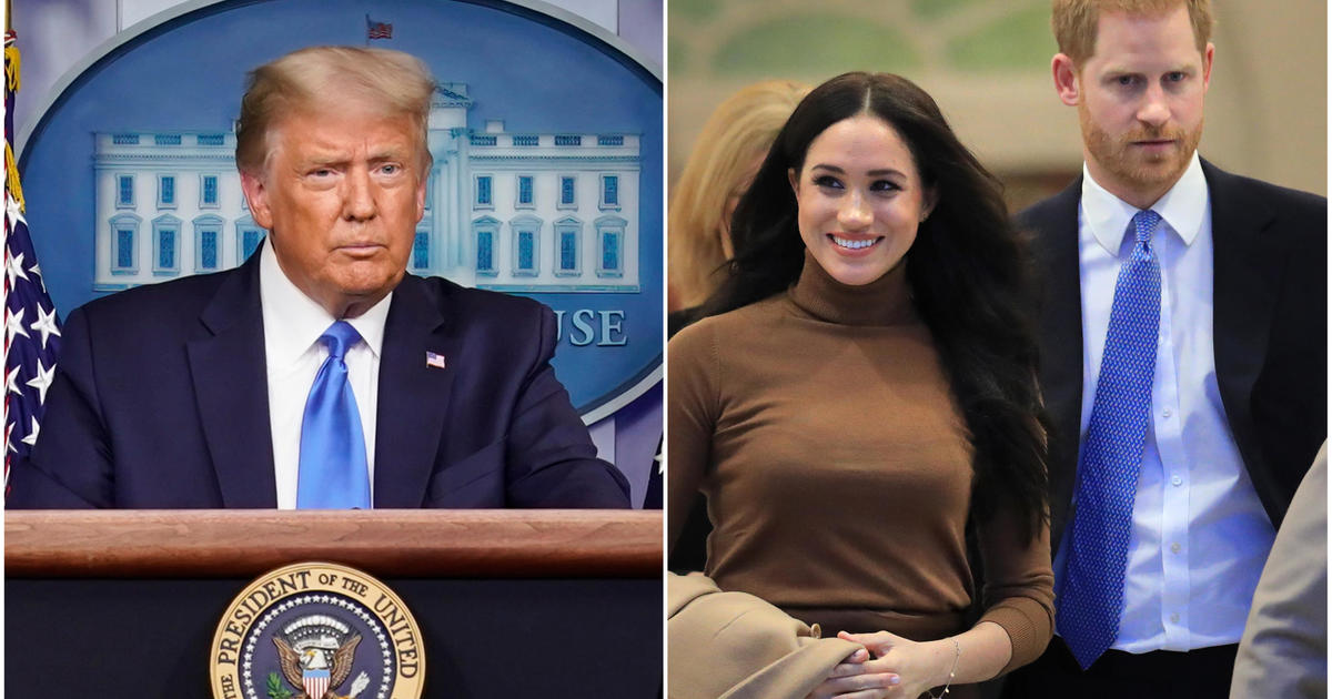 Trump says he’s “not a fan” of Meghan Markle